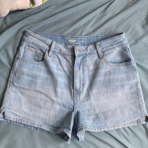 High-waisted jean shorts from Old Navy